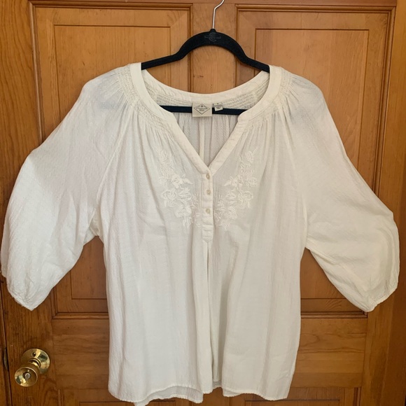 St. John's Bay Tops Womens St Johns Bay X Blouse Poshmark